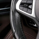 FHAO car steering wheel cover for all seasons Honda Mercedes-Benz BMW Audi carbon fiber pattern ultra-thin anti-slip protective handle cover