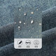 Fairy's Pocket Heavy Industry Bright Diamond Laving Jacket para mujeres a principios de otoño 2025 NUEVO TOP COREANO Lavado Denim Azul s