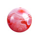 Baobolin Natural Southern Red Achat Perlen Sichuan Liangshan rotes weißes Material Southern Red Top Perlen Single Perlen Southern Red Perlen NB 679 12,2 mm