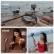 Ulanzi Yobasket Handheld Sports Camera Selfie Stick Trípode Dji Action5Pro/4 Accesorios de soporte GOPRO13/12 Varilla de extensión Insta360 Bracket Vlog MT-09 Handheld Selfie Stick Trípode [25cm]
