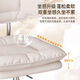 Miyi Light Luxury Makeup Stool Bedroom Dressing Stool Modern Simple Small Apartment Home Dressing Table Chair High-end Manicure Stool Super Quality Beige Cloud Cushion Beige Pole-Silent White Wheel