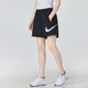 Nike (NIKE) women's sports suit 25 summer new comfortable and breathable classic short-sleeved T-shirt loose five-quarter pants shorts two-piece set casual T-shirt + loose five-quarter pants S