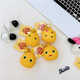 
HGIRXV girls cartoon milk dragon children's bag crossbody bag new cute silicone little girl boy change headphone bag gift small smile milk faucet head headphone bag coin bag