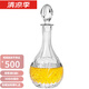 爱普登水晶玻璃威士忌酒樽套装洋酒瓶酒壶醒酒器酒瓶酒杯酒具套装 15868(850ml)