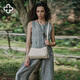 CASSILE Cassole women's bag tote bag 2025 real deer leather commuting light luxury crossbody bag birthday gift milkshake white