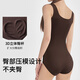 El mono que forma el cuerpo de Realwill para las mujeres con nalgas del vientre y los senos pequeños sexys los hacen ver grandes después de la cintura con la forma del parto sin marcas y la delgada negra S _70abcd