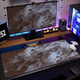 Mat de ratón con Sense Eports E-Sports de escritorio de computadora súper grande para la alfombra de teclado para niños Representante y lavable Mat de ratón ZZ-3893/Llama [80 cm*30 cm de espesor 2 mm]