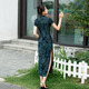 
Old Shanghai long modified cheongsam new 2025 young women's retro Republic of China slim-fitting catwalk everyday wearable 17078 pattern M