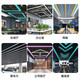 led长条灯方通吊顶专用灯铝方通办公灯造型灯吊灯条形灯店铺商用 升级加亮款15053cm-36W白光