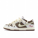 
Nike (NIKE) custom sneakers Dunk Low Reverse Mocha Hand-painted Deconstructed White-brown Casual Anti-Slip Low Top Shoes Reverse Mocha Original Shoes Product Number DD1503-124 41