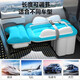 
Car baby bed children's high-speed rail sleeping artifact car rear seat inflatable mattress with baby portable travel children's single travel bed lake green-hand pull pump
