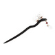 New simple classical handmade sandalwood hairpin retro palace style Hanfu hairpin cheongsam with hair accessories Mobai