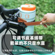 OEING electric battery motorcycle water cup holder bumper guard mountain road bicycle water bottle holder coffee riding retro water bottle holder without base black