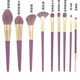 9 pieces of small purple sweet potato makeup brush set, soft-bristled eye shadow brush, loose powder brush, concealer brush, beauty brush, full set of brushes, 9 pieces of small purple sweet potato, 9 pieces of small purple sweet potato