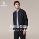 
HAZZYS men's clothing autumn and winter sweater jacket cotton/wool blend knitted cardigan men's ABYZD0CCX22 dark blue DN XL (180/100A 50)