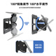 Aiyuan Professional Speaker Bracket KTV Stage Card Package Wall Mount Surround Sound Bracket Home Conference Room Ceiling Hanger SP-75 Vertical Style (2 Pack)