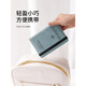 LOCKZI passport clip wallet travel document passport storage bag passport protection case anti-theft air ticket clip must-have artifact for going abroad gray
