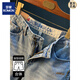 Romon Summer informal Shorts de gran tamaño de gran tamaño Algodón de algodón puro de algodón de cinco partes Bordado de moda Bordado de alta gama de alta parte de la parte de la parte de la partida [XY9922] 28 Adecuado para el peso 95-108Jin [Jin equivale a 0.5 kg]