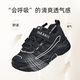 泰兰尼斯秋季儿童运动鞋男童软底老爹鞋女童跑步鞋休闲老爹鞋黑色27