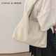 CinvaiKrose light luxury tote bag 2025 new large capacity bag women's bag armpit shoulder bag birthday Chinese Valentine's Day gift, beige gift for girlfriend and wife