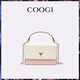 Coogi [New Product] Bag Damen Vielseitiger Ketten -Pendler -Umhängetasche Crossbody Body Leichte Luxus Handheld Small Square Bag Pink_ (Standard mit einem Schultergurt)