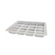 Wilkie Dumpling Storage Box Disposable Dumpling Compartment Freezing Box One Box One Cover Food Grade Special Storage Box Quick Freezing Packing Box 20 Grids 10 Pieces 1 Layer