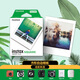 FUJIFILM instax SQUARE SQ1/SQ40 Polaroid square composition square photo paper SQ square white edge photo paper 20 sheets official standard (no photo paper)