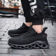 Jiefu Labour Protection Shoes der atmungsaktiven weichen alleinigen, leichten lässigen weiblichen Elektriker Kögel Kopf Anti-Smash-Sicherheitsarbeit 844 Schwarz fliegendes Weben anti-Smashing-Anti-Punktions atmungsaktiv 36 36