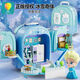 Elsa Prinzessin Frozen Toys Kitchen Make -up spielen Haus kleines Mädchen Kindergeburtstagsgeschenk Neujahr echte autorisierte Renngeschichte McQueen Backpack Doppel
