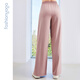 Fansheng Yoga-Anzug lässig und rein locker und leichte Pendelpendel schlanker Sonnenschutzhosen im Freien gerade Hosen F15917 Island Gray S