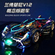 Lego Dark Knight Lamborghini sports car remote control car boy assembled building blocks racing model toy gift Lamborghini sports car limited gift box model