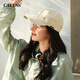 CACUSS baseball cap men's four-season soft top ripped baseball cap women's trendy fashion sun protection hat casual outdoor sun hat
