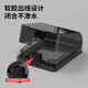 International Electrician Type 86 socket waterproof cover bathroom IP55 waterproof box surface-mounted self-adhesive splash-proof box bathroom socket protective cover IP55 upgraded adhesive one-person waterproof box-black transparent