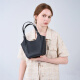 Gushiqi Französische Luxus brandneue Top-Layer-Kuhläden One-Shoulder Gemüsekorb Handheld Crossbody Bag Valentinstag Geburtstagsgeschenk für Frauen vor Weiß [Off White] Schicken Sie Ihre Freundin zu Ihrer Frau zu Ihrer Mutter