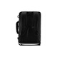 Die Nordgesichts-Reißverschluss Öffnung und enge wasserdichte Material One-Shoulder Crossbody Griff Rucksack reguläre Männer und Frauen gleiche Paar Schwarz Schwarz Schwarz