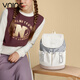 Ninth City (V.NINE)VNINE schoolbag female college student 2025 new fashion mini hand backpack high school student niche travel backpack gray beige white