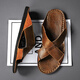 Spechts Sommer Sandalen Herren echte Leder atmungsaktiv