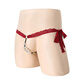 Gegen Männer sexy Spitze Perlenhöhe Herren-Tanga mit Perlen mit niedrigem T-T-Pants schwarzer Größe (groß einstellbar)