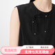 布衣班纳JNBY【商场同款】25夏新品连衣裙直筒无袖圆领5P5G13570 001/本黑 101/漂白 XS 均码