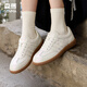 Senma (Senma) fashion, breathable and comfortable German training shoes soft sole versatile casual shoes for women 125200141 pearl white size 35