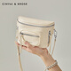 CinvaiKrose Sac Femme 2025 Nouveau Sac de Poitrine Sac à bandoulière pour Femme Sac à bandoulière Polyvalent d'été Cadeau d'anniversaire pour Femme Blanc cassé, Pratique pour Petite Amie et Femme