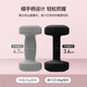 PROIRON plastic-impregnated dumbbells for men and women, home dumbbells, fitness dumbbell set, crystal black 10kg*2
