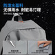 Huili Schoolbag Junior High School High School Boys Gran capacidad Estudiantes universitarios Mochila liviana Mochila casual Bolso de viaje de viaje Gray [Colgante decorativo]