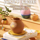 Miaobeile children's ceramic machine 3-6 years old toy girl playing house clay primary school student handmade DIY making girl birthday gift