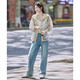 Shangjing Ou Ruofeng Monet Garden Printed Gold Sunshade Top 25 Summer New Loose and Slightly Transparent Hooded Jacket for Women