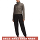 Lululemon Color Couleur à fermeture éclair collier de support brossé Veste de mode de couleur unie mince des femmes Cabean marron / cobn One Size 2