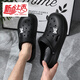DADONGWEI DADONGWEI HOLE SAPAES Men a los hombres Gran tamaño 46 zapatillas de verano zapatillas de playa Sandalias de hombres más tamaño 47 Non-Slip Plus Fat 48 9272 Pink 39