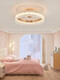 OPPLE (OPPLE) Opp Crystal Fan Light 2024 Nouveau salon Light Master Bedroom Light Plafond avec ventilateur électrique Fan de plafond de restaurant de secoue