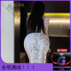 
Man Yan gift condom sexy underwear sexy large-scale secretary pajamas seduction uniform suit qqny9766 official website flag white [lace slit long skirt] one size [suggested weight 80-120 Jin [Jin equals 0.5 kg]]