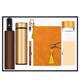 
Zhimei Global Retro A5 Laptop Gift Business Enterprise Annual Meeting Set Gift Customized Logo Graduation Record Book Teacher Gift Souvenirs Box Souvenirs Gifts to Employees TPF3937